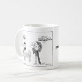 荒い朝のマグ コーヒーマグカップ (正面左)