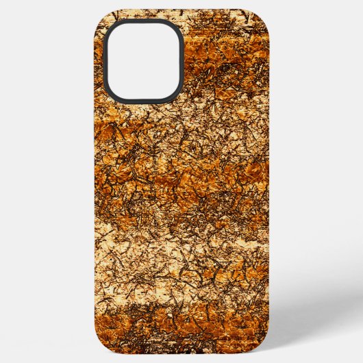 荒い木のニス質感 iPhoneケース (裏面)