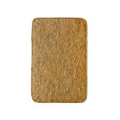 荒い未加工Betonの黄色い建築の壁 バスマット (正面縦)