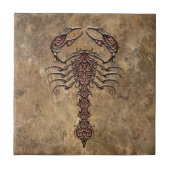 荒い種族の蠍 タイル (正面)