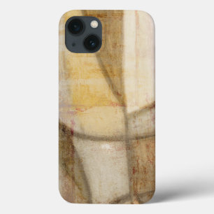 荒い織り目加工の地球の音画 iPhone 13ケース