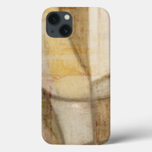荒い織り目加工の地球の音画 iPhone 13ケース