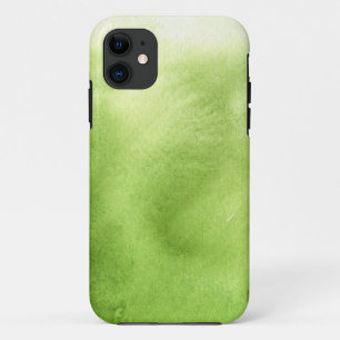 荒い質の紙の水彩画のペンキ iPhone 11 ケース