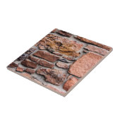 荒い赤い砂岩の壁 タイル (側面)