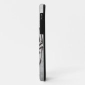 荒い鋼鉄のSteampunkのくも Case-Mate iPhoneケース (裏面/左)