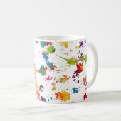 荒い鼻息Xの老人のバックスターのマグ コーヒーマグカップ (正面右)