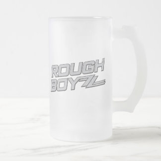荒いBoyZZによって曇らされるビールのジョッキ フロストグラスビールジョッキ