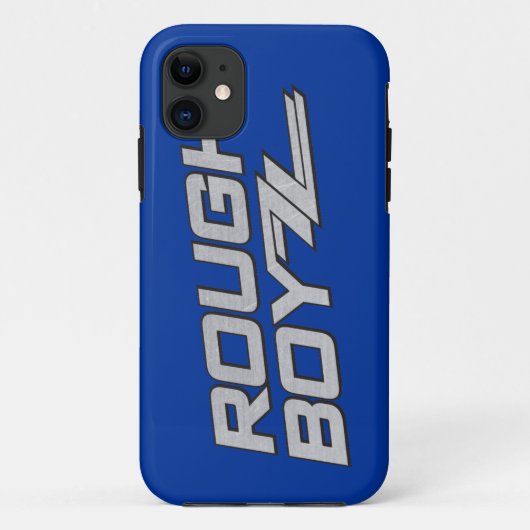 荒いBoyZZのやっとそこにiPhone 5の場合の青 Case-Mate iPhoneケース (裏面)