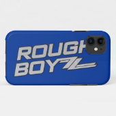 荒いBoyZZのやっとそこにiPhone 5の場合の青 Case-Mate iPhoneケース (裏面(横))