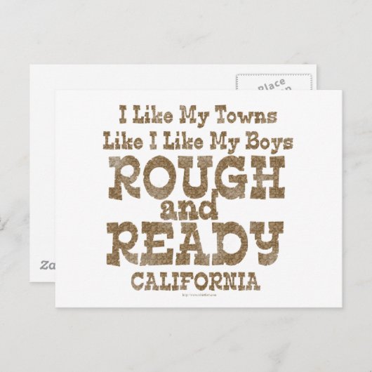 荒おもしろい々しい少年 ポストカード (正面/裏面)