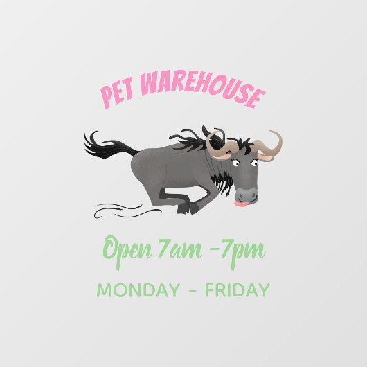 荒おもしろい々しランニングい漫画イラストレーション ウィンドウサイン (シート)