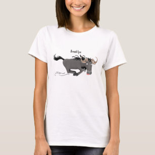 荒おもしろい々しランニングい漫画イラストレーション Tシャツ