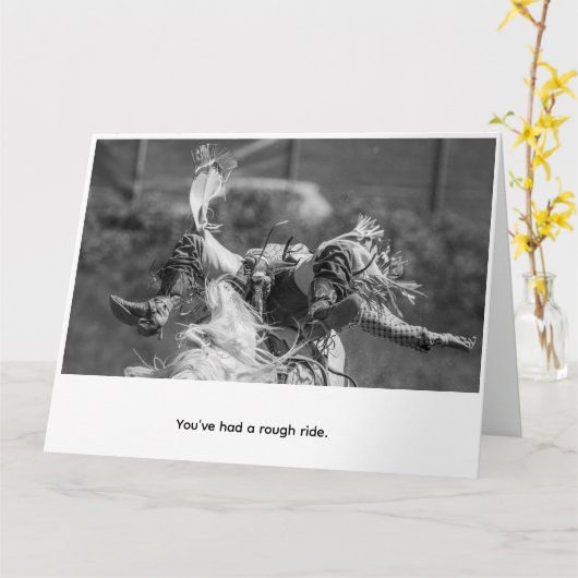 荒っぽい乗り物 カード (黄色い花)