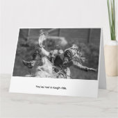 荒っぽい乗り物 カード (正面)