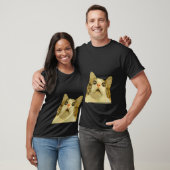 荒らし猫ミームびっくり怖がる流行ネタ Tシャツ (ユニセックス)