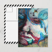 荒れた海 ポストカード (正面/裏面)