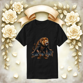 荒れ地のサイバーライオン Tシャツ