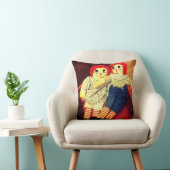 荒れ果てたアンとアンディの人形 クッション (椅子)