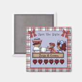 荒れ果てたアン救とアンディのマグネット マグネット (正面/裏面)