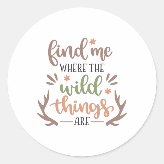 荒れ果てた処を頼む ラウンドシール (正面)