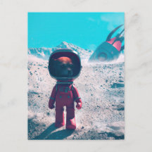 荒れ果てた惑星はがきを探る