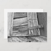 荒れ果てた烏帽子門の写真 ポストカード (正面/裏面)