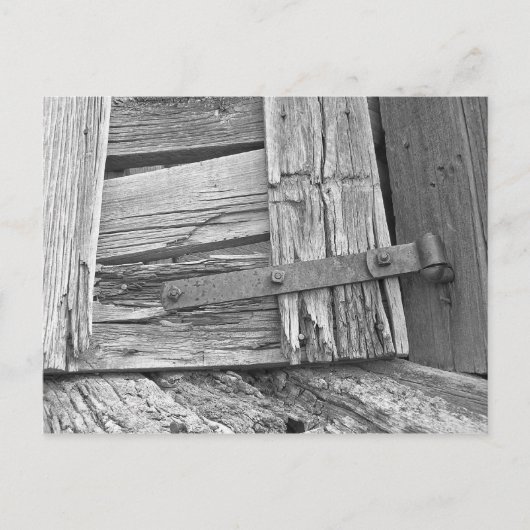 荒れ果てた烏帽子門の写真 ポストカード (正面)