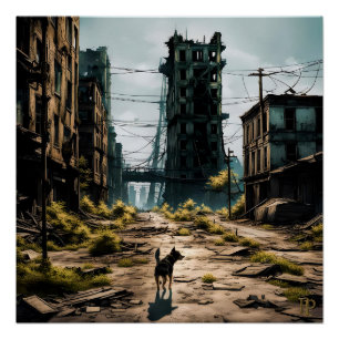 荒れ果てた犬 ポスター