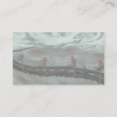 荒れ果てた道 名刺 (裏面)