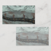 荒れ果てた道 名刺 (正面/裏面)