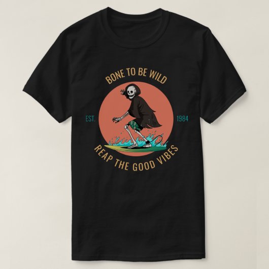荒れ果てる Tシャツ (デザイン正面)