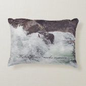 荒れ狂う川 アクセントクッション (裏面)