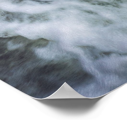 荒れ狂う川 ポスター (角)