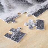 荒れ狂う川 – Manabezho滝- 11x14 - 252個 ジグソーパズル (側面)