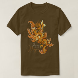 荒れ狂う日本の龍 Tシャツ