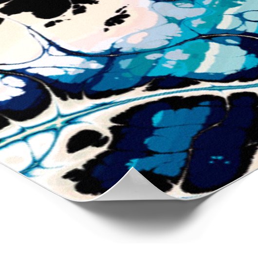 荒れ狂う海 ポスター (角)