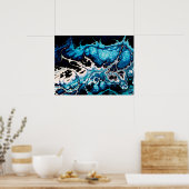 荒れ狂う海 ポスター (キッチン)