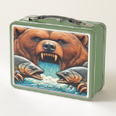 荒れ狂う猟師 メタルランチボックス (裏面)