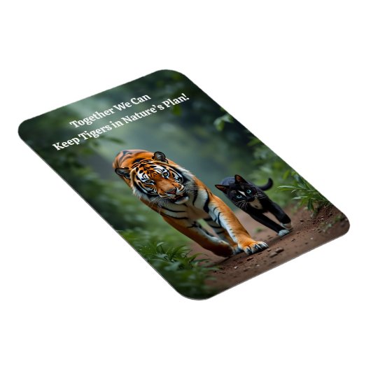 荒れ狂う猫の友人たち マグネット (右側)