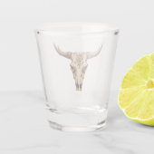 荒れ狂う角 ショットグラス (裏面)