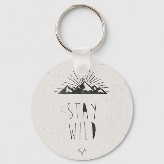 荒れ狂う キーホルダー (正面)