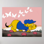 荒れ狂う ポスター (正面)