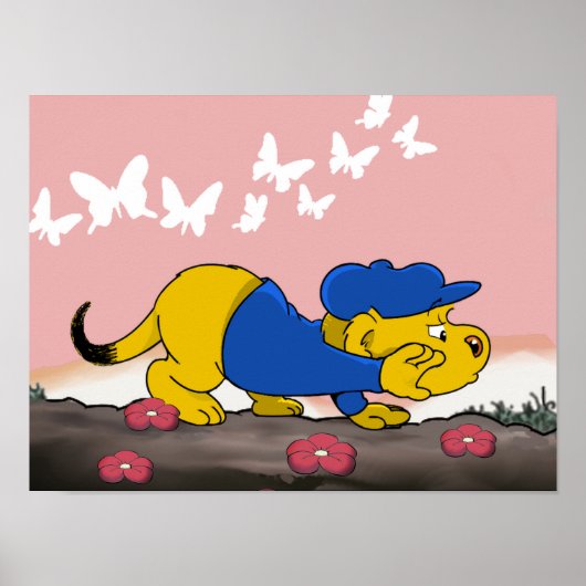 荒れ狂う ポスター (正面)