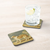 荒上塗を施してあるコリー1809年(油船上に) コースター (右側)