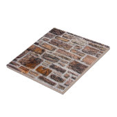 荒削りの砂岩の壁 タイル (側面)