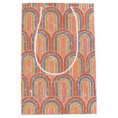 荒削りレインボウ ミディアムペーパーバッグ (正面)