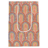 荒削りレインボウ ミディアムペーパーバッグ (裏面)