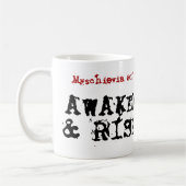 荒地のコーヒーMyschievia 2017のマグ コーヒーマグカップ (左)