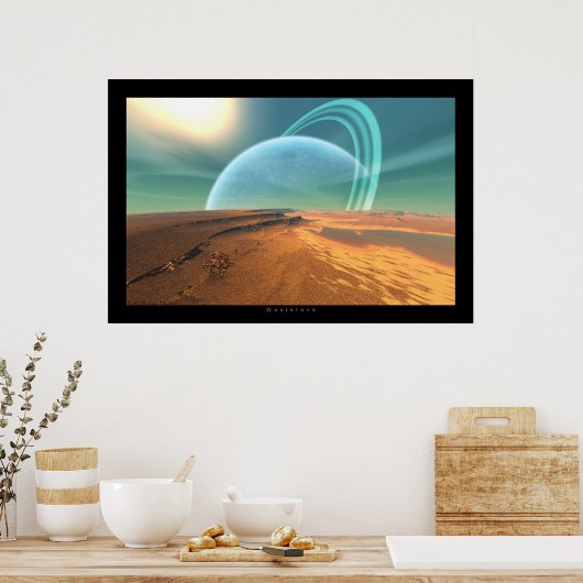 荒地 ポスター (キッチン)