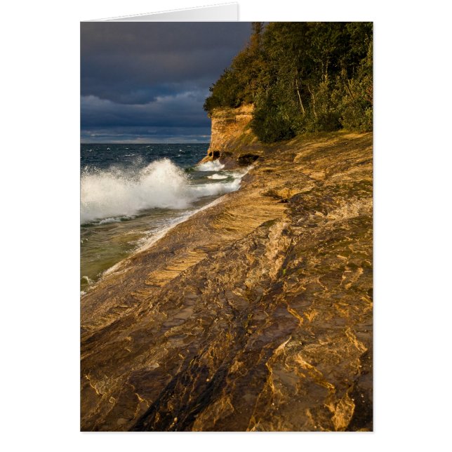 荒天の衝突の波 (正面)